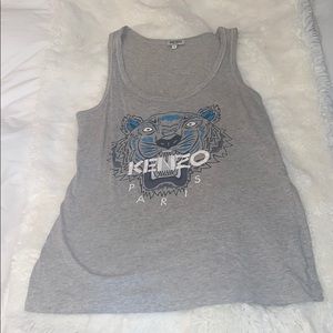 Kenzo grey tank top.